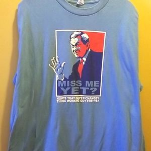 George W Bush tee shirt